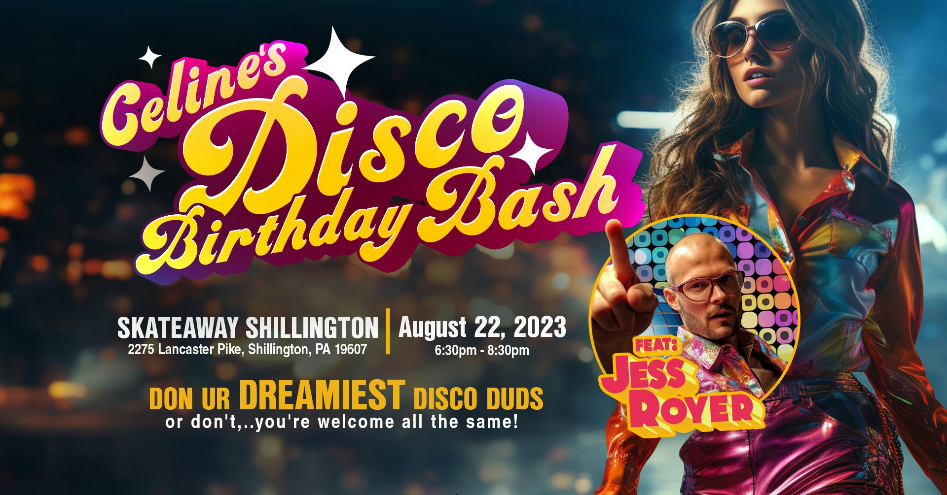 Celine's Disco Birthday Bash feat. Jess Royer · People's Action